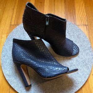 Vince Open Toe Ankle Boots Size 10M